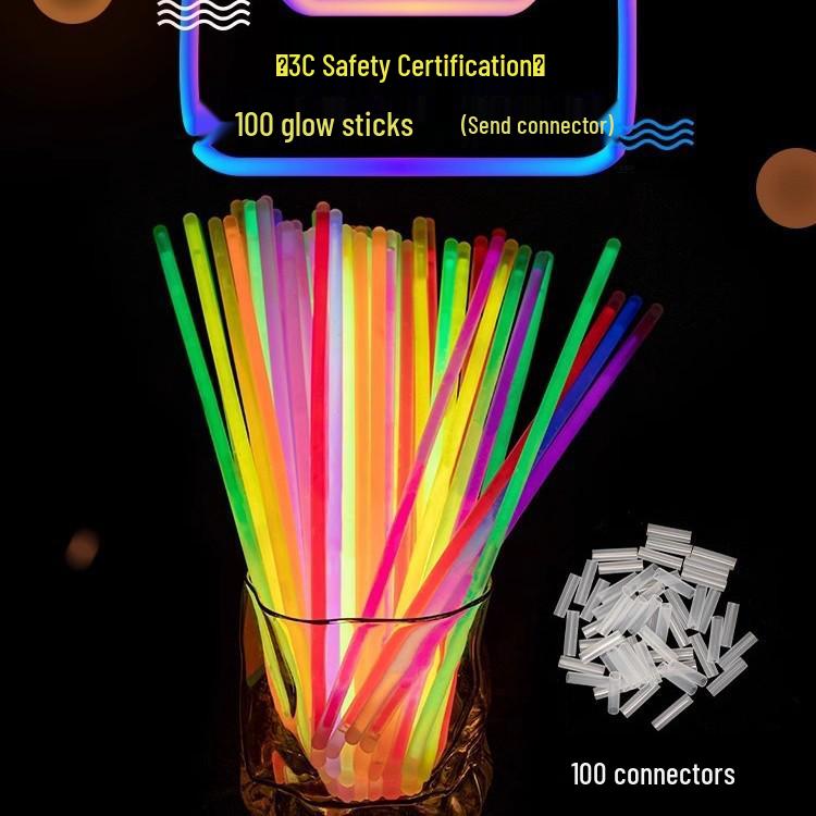 Kinder Knicklicht Armband - Buntes Leuchtendes Partylicht