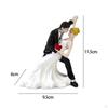 Sporting Painted Figures Wedding Cake Dolls Desk Decoration DIY Micro Landscapes