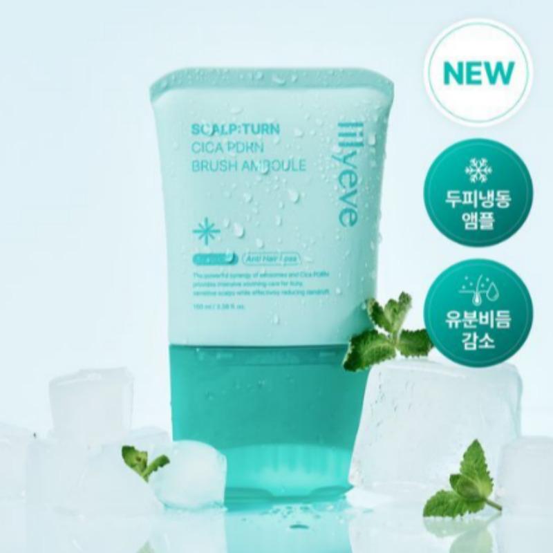 Lillyeve Scalp Turn Cica PDRN Brush Hair Loss Cooling Ampoule 100ml