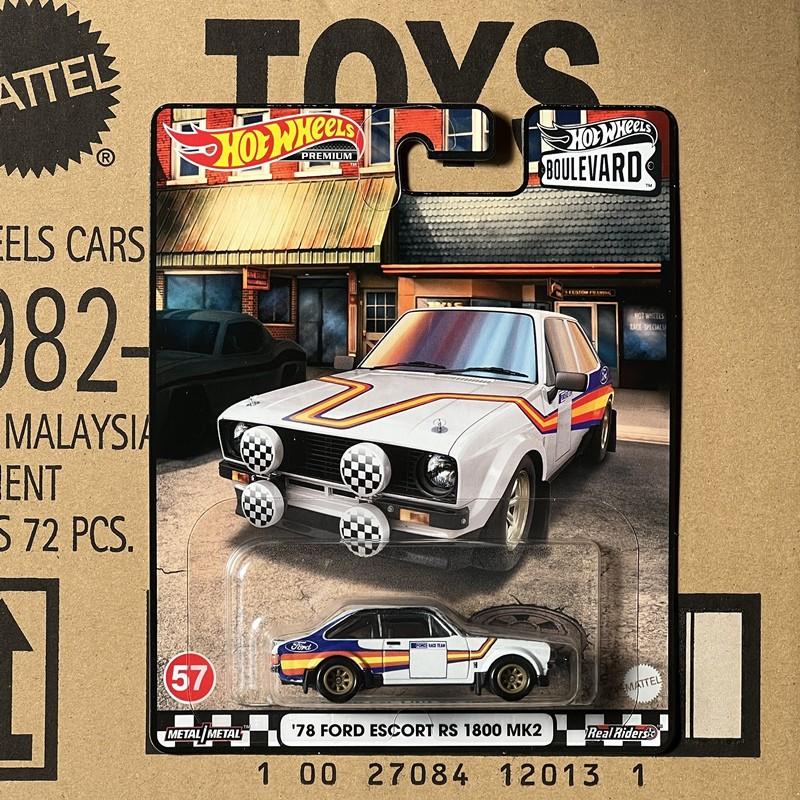 Hot Wheels Culture GJT68 Garden Avenue 27 Iron Bottom Rubber Tire Alloy Car Model