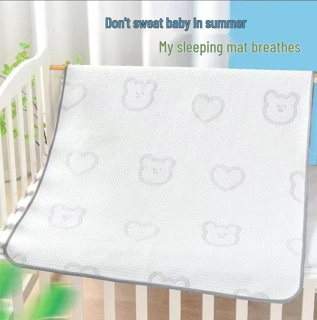 Atmungsaktive Wasserdichte Baby-Kühlmatte & Waschbare Auslaufsichere Bettlaken