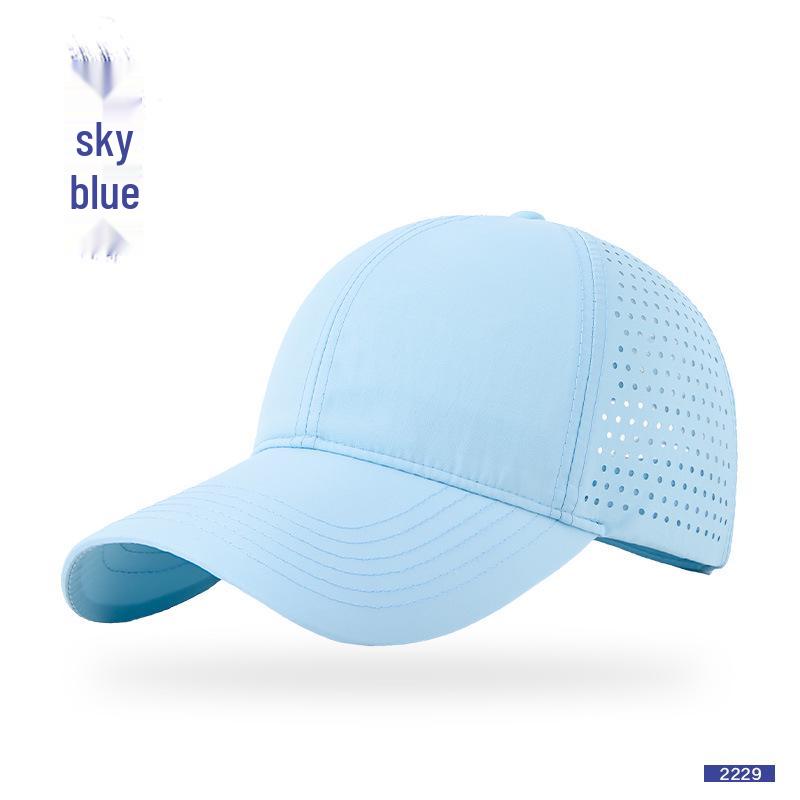 Men's Quick-Dry Mesh Baseball Cap: Custom Big Head Fit, Breathable Summer Sun Hat