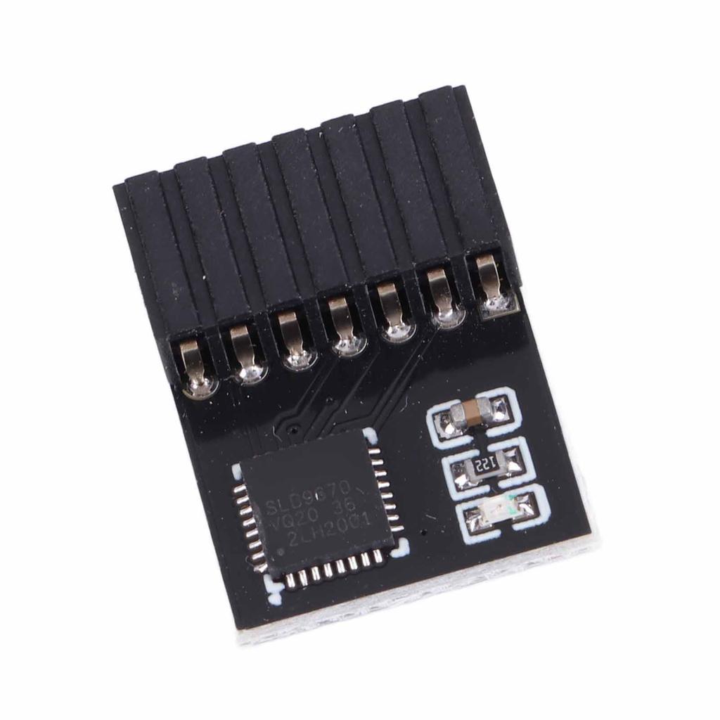TPM 2.0 Module 14Pin SPI TPM 2.0 Encryption Security Module Remote Card for ASUS Motherboard