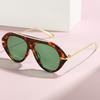 Fashion sunglasses women's high-end UV-proof toad glasses European and American new large-frame personalized sunglasses street shooting