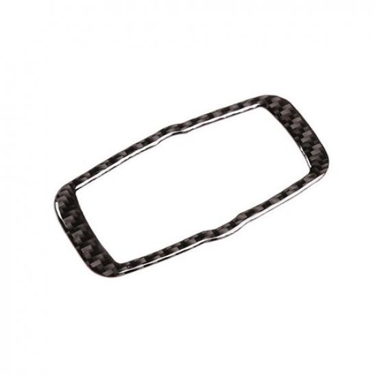 Carbon Fiber Interior Headlight Switch Frame Trim For BMW 5 Series E60 E61 04-10