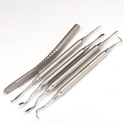 Dental Bone Scraper Dental Ochsenbein Chisel Double Ends Tooth Bone Knife Split Grafting Oral Surgery Tool Stainless Steel  Dentist Tools