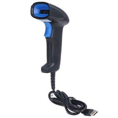 Ręczny skaner kodów kreskowych 2D Wysokoczuły czujnik CMOS Przewodowy czytnik kodów kreskowych USB dla supermarketu