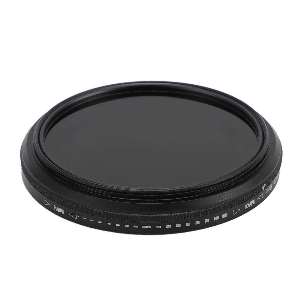 Adjustable ND Filter ND2 400 Variable Neutral Density Lens Filter for Camera Photography 52mm   2in