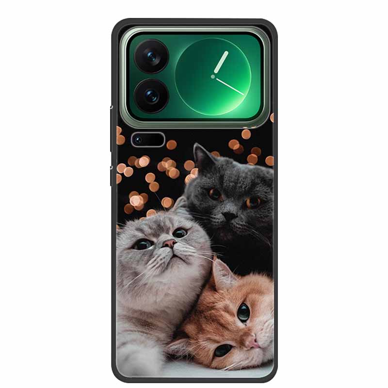 For Xiaomi 17 Pro Max Case Luxury Soft Silicone TPU Phone Case on Xiaomi17 Pro Max Colorful Shockproof Protector Cover New Coque