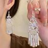 Yunnan Ethnic Style Handmade Tassel Earrings for Women