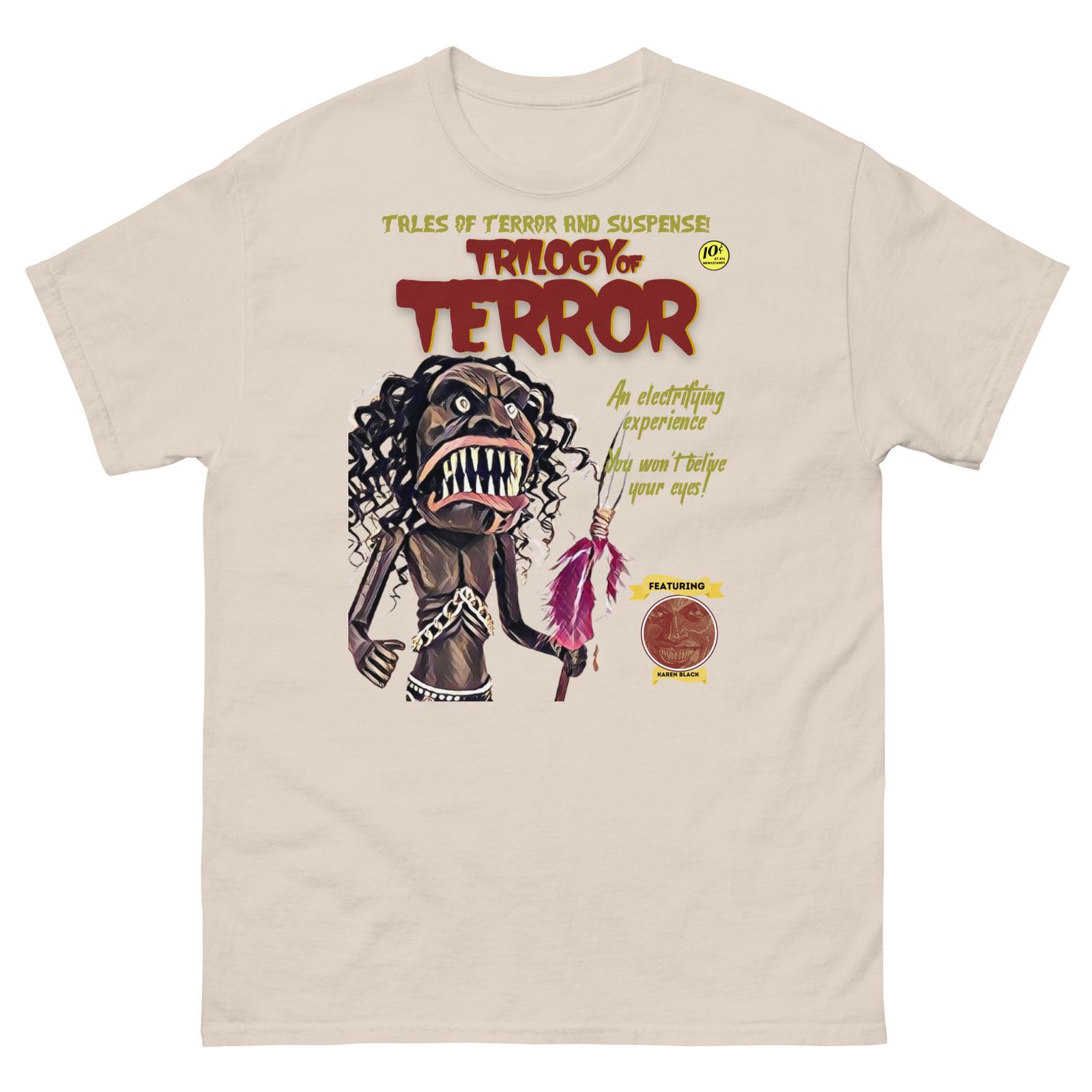 Trilogy of Terror T-Shirt | Vintage Horror Movie Tee | Retro Classic L
