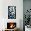 DIY 5D Diamond Drawing Cartoon Dream Dragon Flower Diamond Drawing Embroidery Set Sales Handmade Home Decoration Gifts