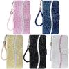 Wallet Flip Glitter Leather Case For Samsung Galaxy A51 A52 A53 A72 A71 A50 A70 A11 A21S A42 A13 A22 A32 A73 Note10 20 S9 S10