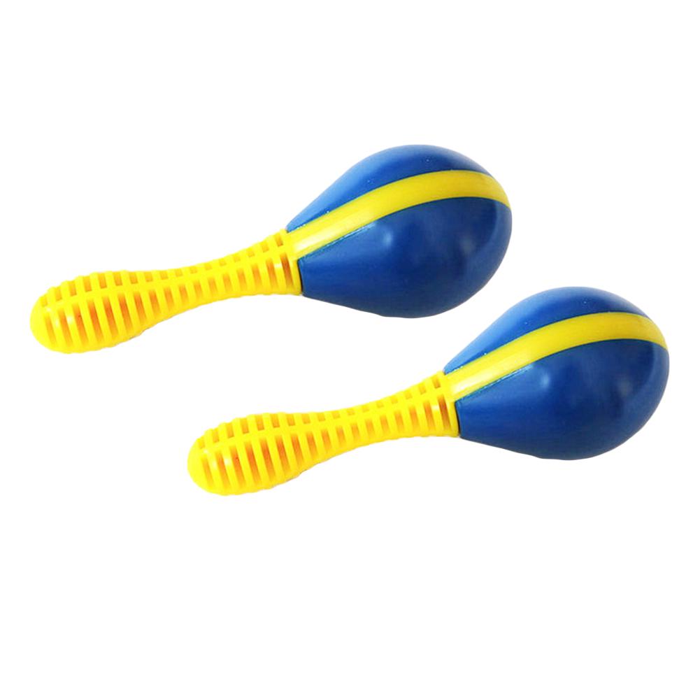 2Pcs Hand Sand Hammer Rattle Early Baby Shaker Toy Educational