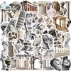 50 Art Style Statues Graffiti Stickers Guitar Notebook Suitcase DIY Waterproof Stickers