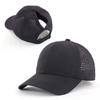 Casquettes de Baseball pour Femmes à Séchage Rapide Maille Respirante Légère Visière Couleur Unie Protection UV Casquette de Course Sports d'Extérieur