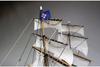 Woody Joe 1/100 Cutty Sark (with sails) Wooden Model Assembly Kit (Ship)