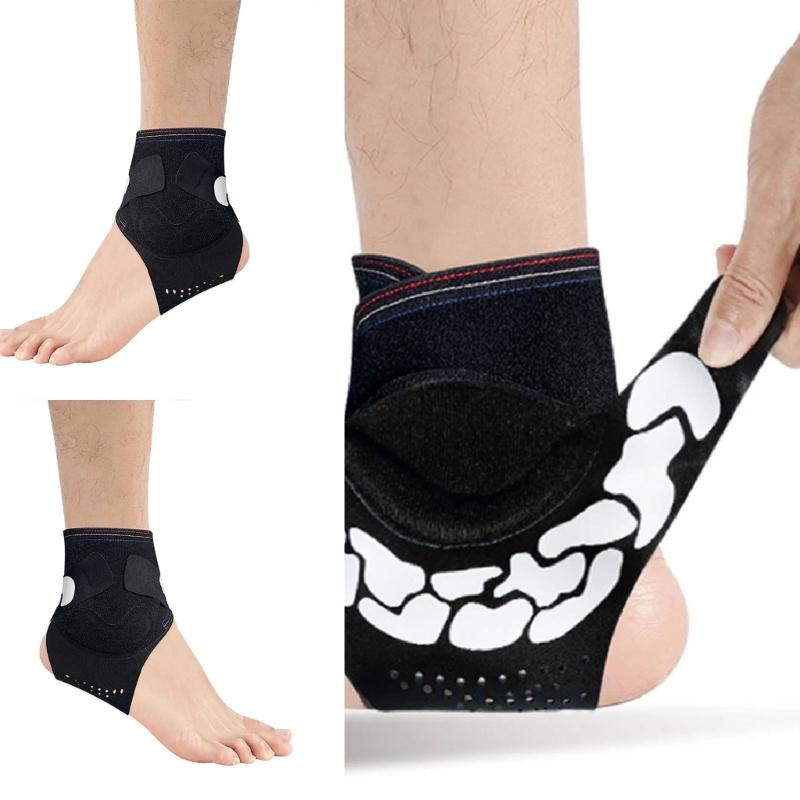 Ankle Brace Protectors Foot Bandage for Individual Foot Ease Grip During Tennis Shuttlecock and Athletic Movements