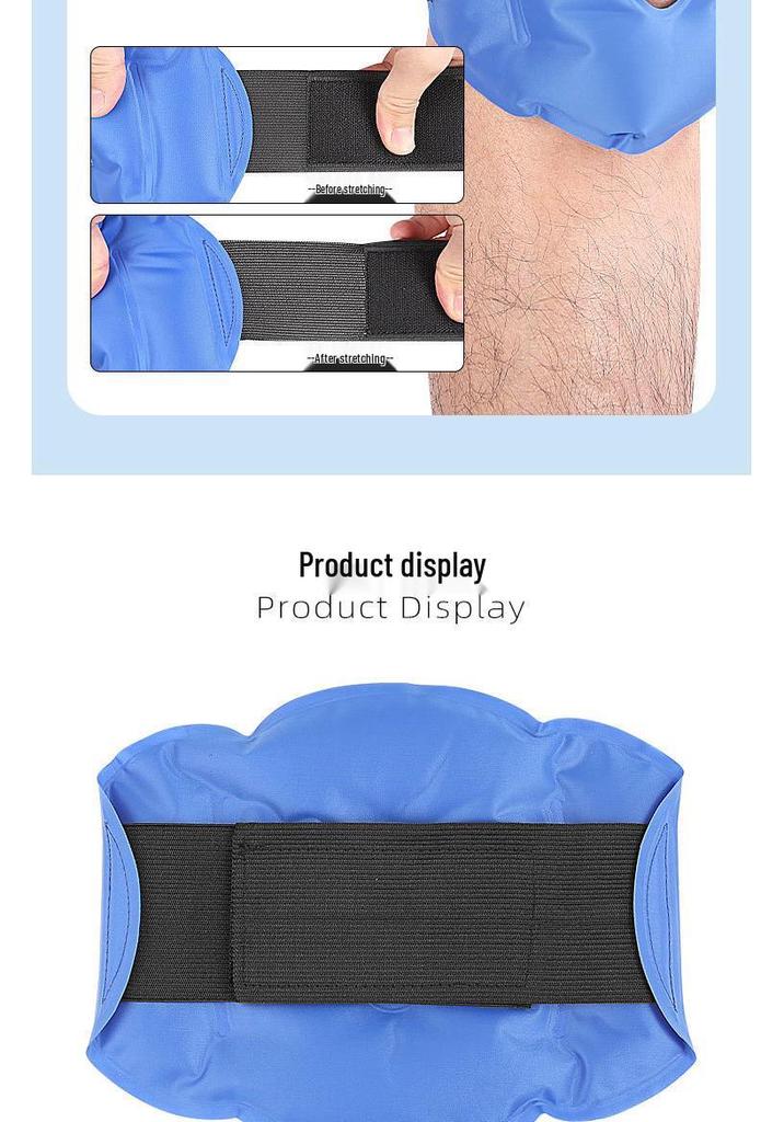 Knee Support Gel Pack - Reusable Hot/Cold Ice Wrap