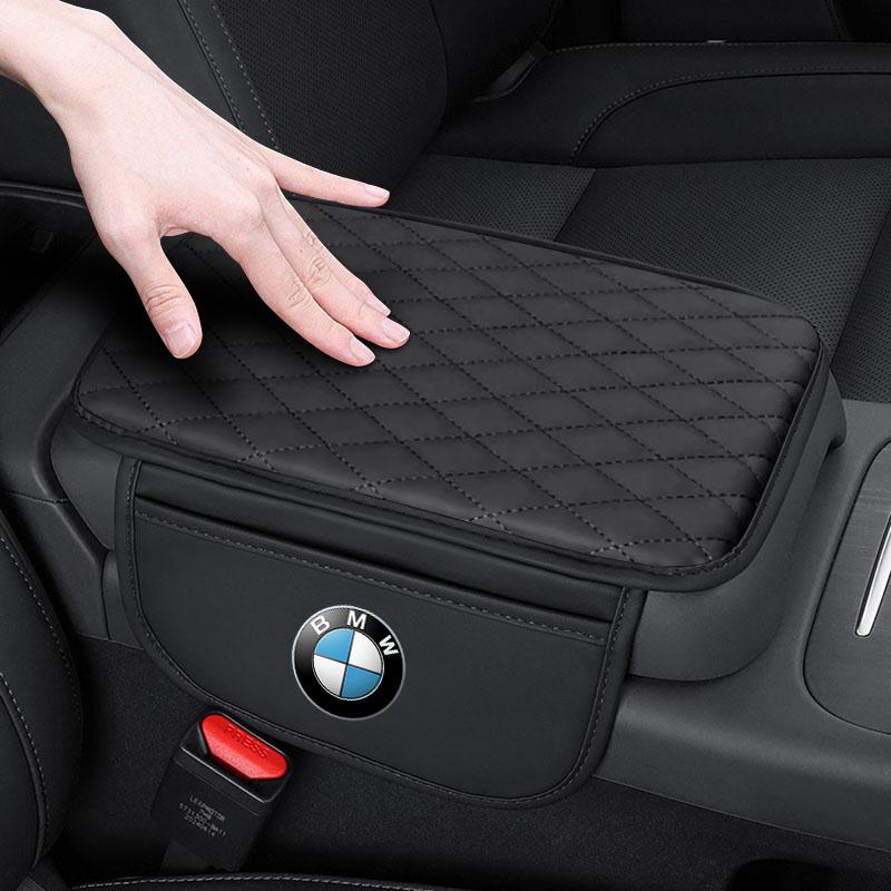 1Pcs Leather Car Armrest Mat Tissue Boxes Height Pad Armrest Box For BMW E46 E39 E90 E60 E36 F30 F10 E34 E30 F20 E92 M3 M4 M5 X3 X4 X5 X6 X7