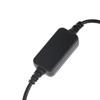 Černý 60cm 24H Automatické Vypnutí Reset DC 5V-15V Restartér Routeru Reset Wifi Routeru Modul Časovaného Restartu Časování