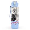 1PC Female Portrait 750ml Sports Water Bottle Leakproof Straw Lid Outdoor Office Home