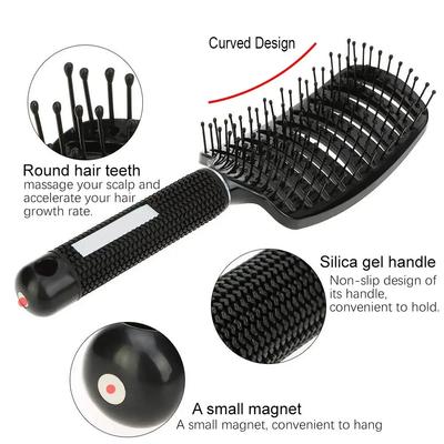 1pc Hair Detangling Massage Brushes Women's Magic Hairbrush Scalp Massage Comb Hair Professional Salon Hair Styling Tools