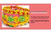 Kit Braccialetti Fai-da-te con 15.000 Elastici Arcobaleno per Bambini - Set Creativo Educativo a Tre Strati