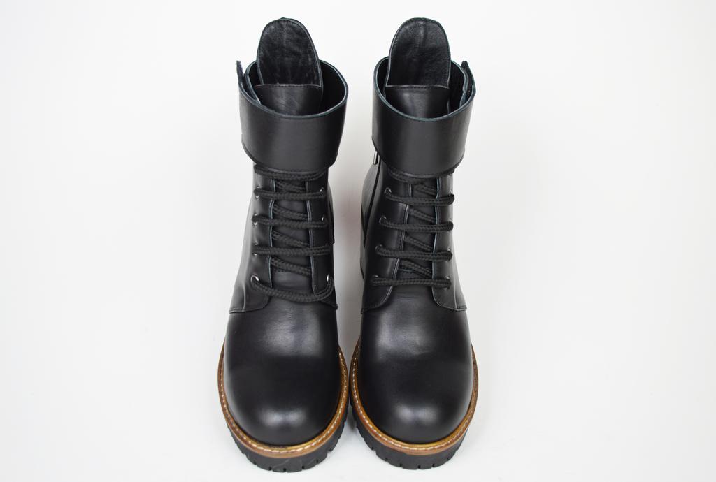 Boots with Heels Evromoda 2622 36 Black Leather