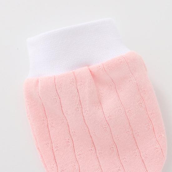 Bawełniane skarpetki ochronne dla noworodków, chroniące przed zarysowaniami, rękawiczki dla niemowląt