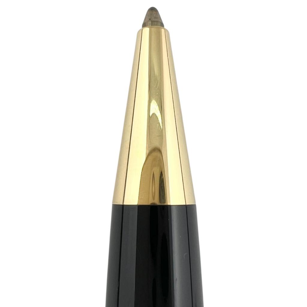 Great MONTBLANC Ballpoint pen Meisterstück 75th Anniversary 1P Diamond Used