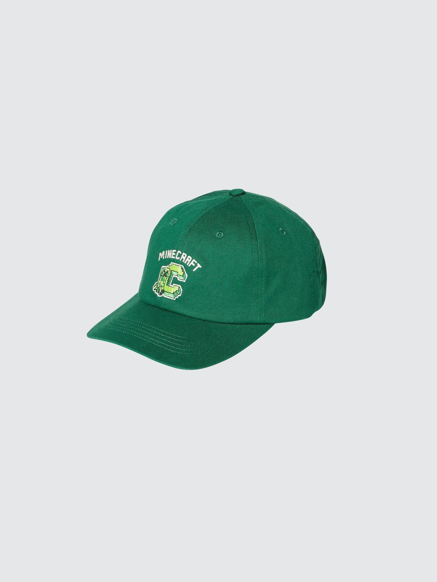 

Uniqlo Japan Minecraft Uv Cut Cap 55 GREEN/ONE SIZE