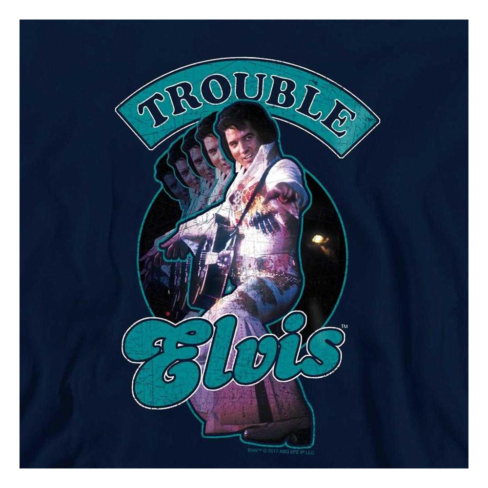 Elvis Presley Childrens/Kids Total Trouble Hoodie