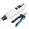 Pet Nail Grinder with Double LED Light Anti Slip Handle Quiet Electric Dog Cat Nail Trimmer for Pet Grooming