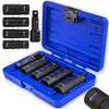 Double-sided Impact Sockets 1/2" for Aluminum Rims, 5 Pieces