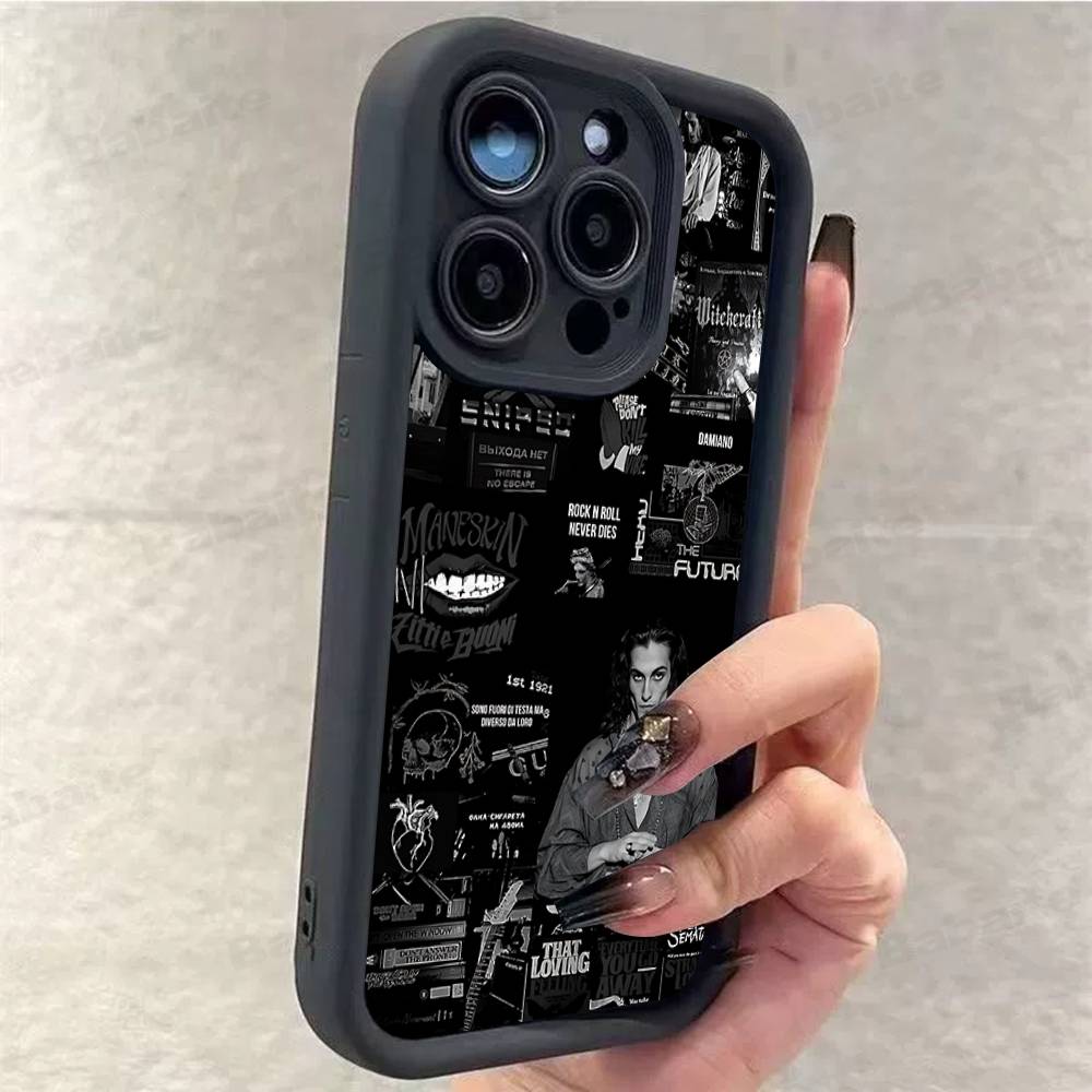 Funny Little Fears D-Damiano David Phone Case For IPhone 17 16 15 14 13 12 11 Pro Max Plus Mini Luck Cover iPhone 16pro max