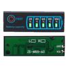 Universals Battery Level Monitor For 5-30V Lithiums LiFePb Leads Acid Cells With ABS+PCD Housing And Clear LCD Screen