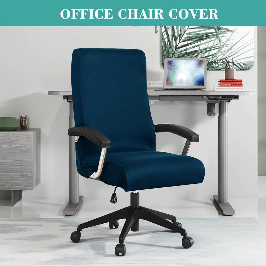 Stretch Spandex Office Chair Cover Anti Dirty Computer Seat Protector Removable Universal Slipcover