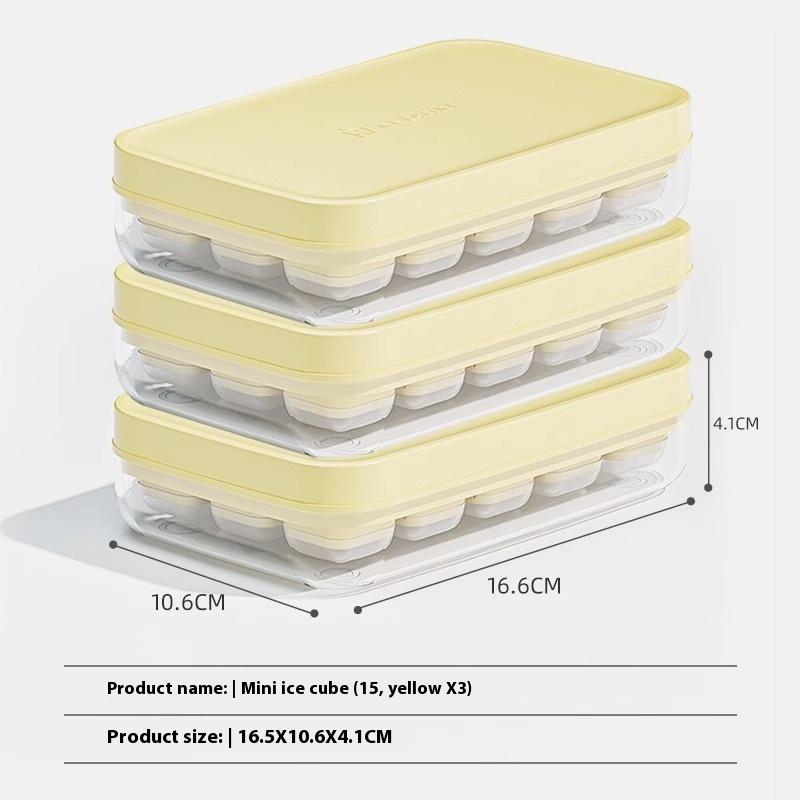 15 Mini Iskubs Silikon Iskubsform Iskubspress Bärbar Hem Iskubsartefakt Med Lock Hemishockey