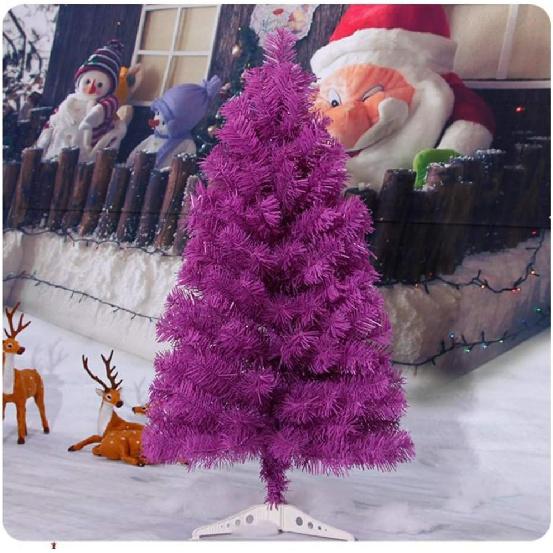 Artificial Christmas Tree,Pink Pine Tree 2 Ft Mini Christmas Tree for Home Holiday Party Decoration,A1