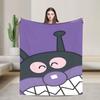 Baikinman Soft Blanket Girls Boys Plush Throw Blanket Street Trend Living Room Flannel Bedspread Sofa Bed Cover