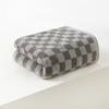 Plaid cotton towel set cotton yarn-dyed jacquard face towel absorbent soft bath towel home hotel bathroom