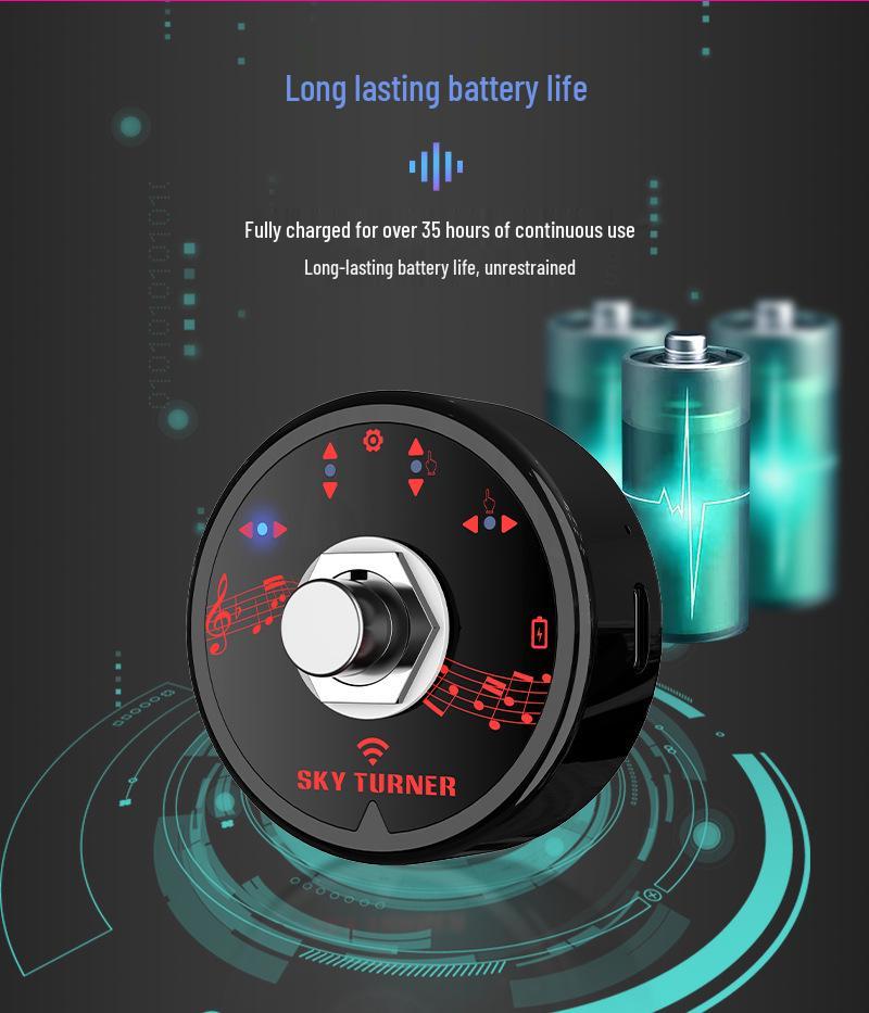 Bluetooth Page Turner & Photo Remote for Instruments