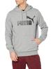 ESS Big Logo Hooded Sweatshirt for Medium Grey Heather XL Men, Size, (03),