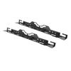 Car Wheel Alignment Tools Black Metal Automotive Toe Alignment Tools Plate with 2 Measuring Tapes for Measuring Wheel