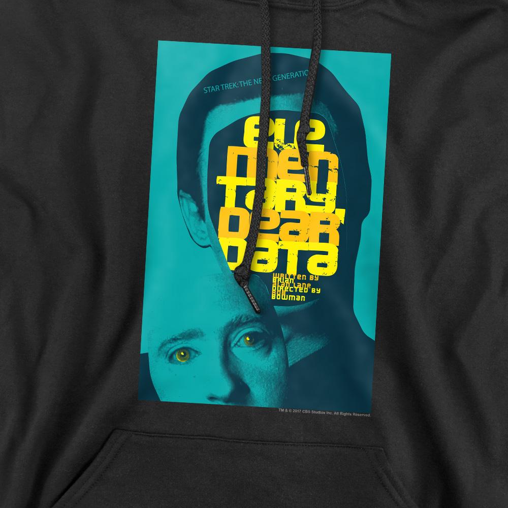 STAR TREK Mens The Next Generation Season 2 Episode 3 Hoodie