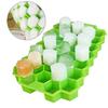 Honeycomb Ice Cube Tray 37 Cubes Silicone Ice Cube Maker Mold For Ice Cream Party Whiskey Cocktail