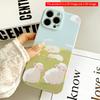 2DFlat Cute Sheep Resting On Green Hill All Inclusive Film Hard iPhone Case, Compatible with iPhone 18 Pro Max 17 16 15 14 13 12 11