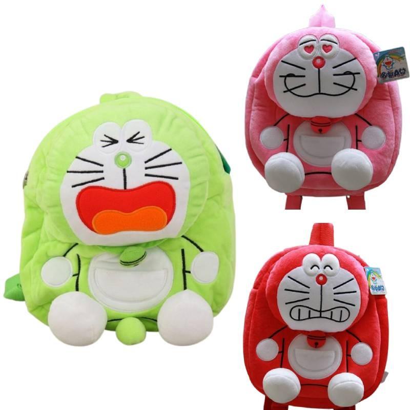 Doraemon Colors Multiple Backpack Plush Toy Shoulder Bag Kids Gift Decoration