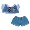 1 Set Sweater Vest Cotton Doll's Clothes School Uniform Plush Doll Clothes  Doll Accessories